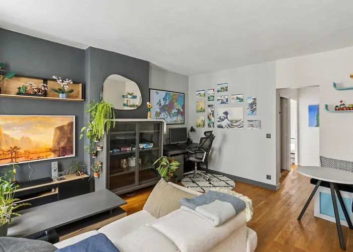 Appartement L'echappee Belle A Montparnasse Paris